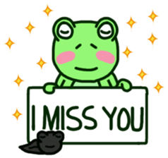 Frog and Froglet sticker #7218428