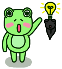 Frog and Froglet sticker #7218431