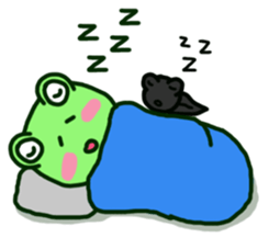 Frog and Froglet sticker #7218432
