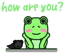 Frog and Froglet sticker #7218434