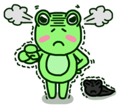 Frog and Froglet sticker #7218435