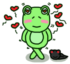 Frog and Froglet sticker #7218439
