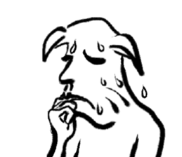 Brush cat 2 (English) sticker #7218564