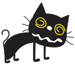 Black Cat Indy sticker #7219048