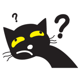 Black Cat Indy sticker #7219067