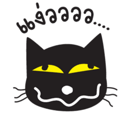 Black Cat Indy sticker #7219069