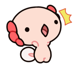 Axolotl_Stamp sticker #7219172