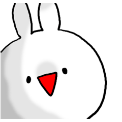 Serious look Invective Rabbit