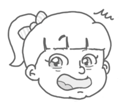 MANGA Girl YUKKO sticker #7219602