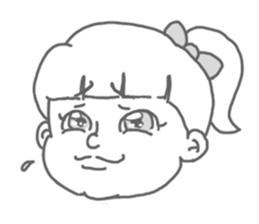 MANGA Girl YUKKO sticker #7219603