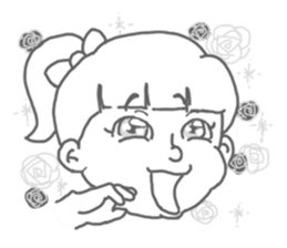 MANGA Girl YUKKO sticker #7219605