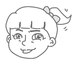 MANGA Girl YUKKO sticker #7219606