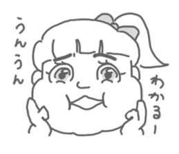 MANGA Girl YUKKO sticker #7219611