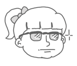 MANGA Girl YUKKO sticker #7219614