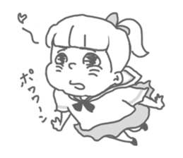 MANGA Girl YUKKO sticker #7219620