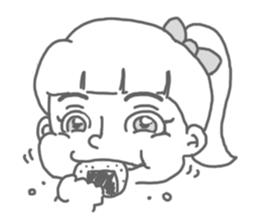 MANGA Girl YUKKO sticker #7219623