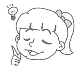 MANGA Girl YUKKO sticker #7219629