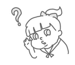 MANGA Girl YUKKO sticker #7219630