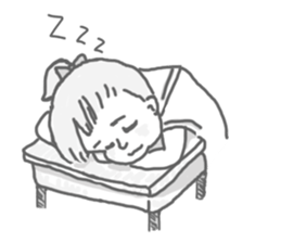 MANGA Girl YUKKO sticker #7219637