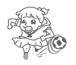 MANGA Girl YUKKO sticker #7219638