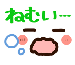 flower face 1 sticker #7220279