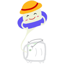 Summer of a mosquito coil sticker #7220285