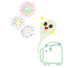 Summer of a mosquito coil sticker #7220291