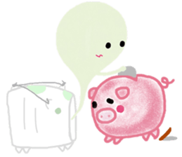 Summer of a mosquito coil sticker #7220317