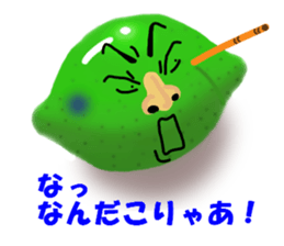 Mr. and Mrs.LIME sticker #7221568