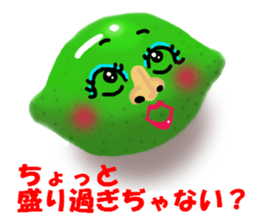 Mr. and Mrs.LIME sticker #7221586