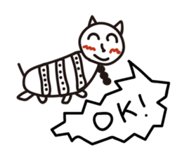 TeheperoRabbit and DumplingCat sticker #7222106