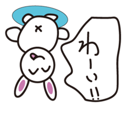 TeheperoRabbit and DumplingCat sticker #7222109