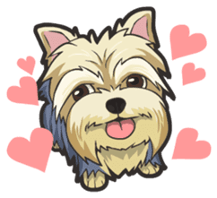 Hi! Terrier sticker #7222120