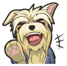 Hi! Terrier sticker #7222122