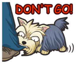 Hi! Terrier sticker #7222124