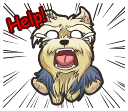 Hi! Terrier sticker #7222125