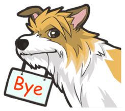 Hi! Terrier sticker #7222152