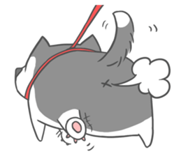 Husky friend sticker #7222173