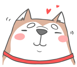 Husky friend sticker #7222188