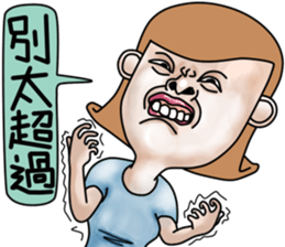 Lovely bad girl sticker #7222607