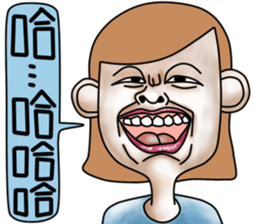 Lovely bad girl sticker #7222612