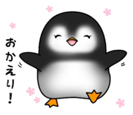 Penguin with 40 emotion or pattern sticker #7222643