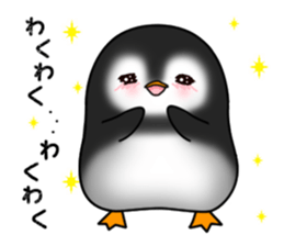Penguin with 40 emotion or pattern sticker #7222651