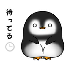 Penguin with 40 emotion or pattern sticker #7222655