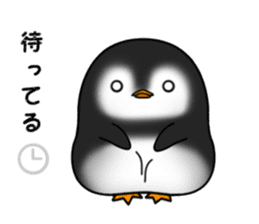 Penguin with 40 emotion or pattern sticker #7222655