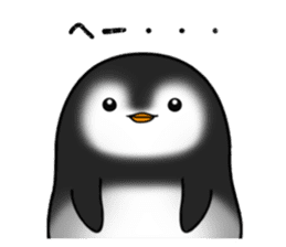 Penguin with 40 emotion or pattern sticker #7222656