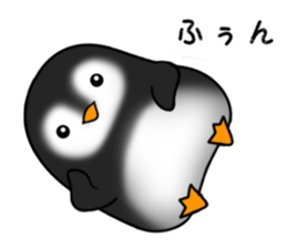 Penguin with 40 emotion or pattern sticker #7222657