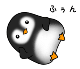Penguin with 40 emotion or pattern sticker #7222657