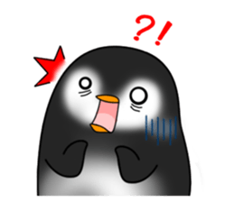 Penguin with 40 emotion or pattern sticker #7222659
