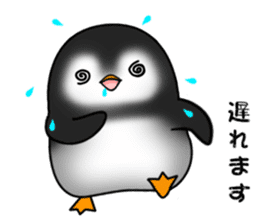 Penguin with 40 emotion or pattern sticker #7222664